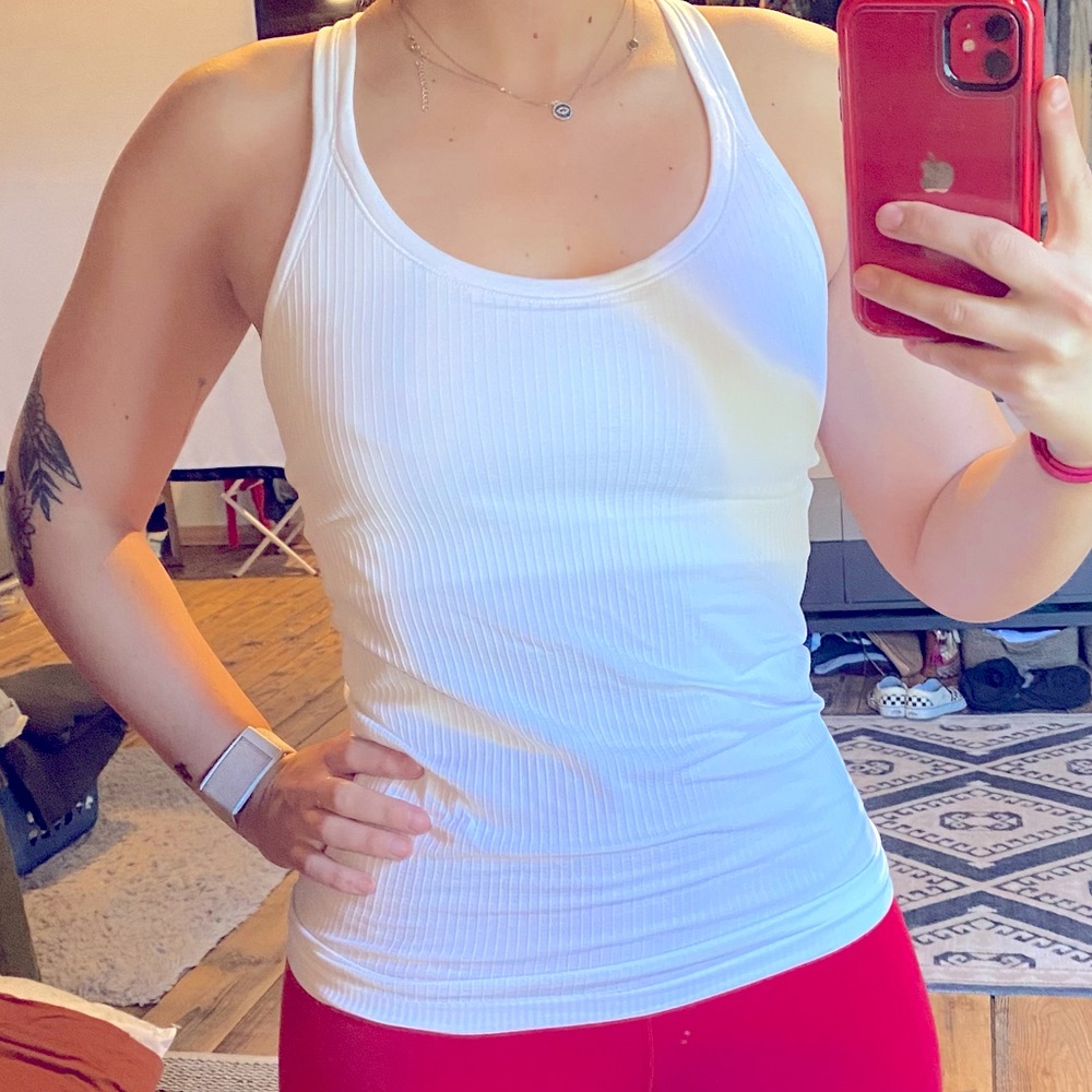 lululemon ebb to street tank - worn twice